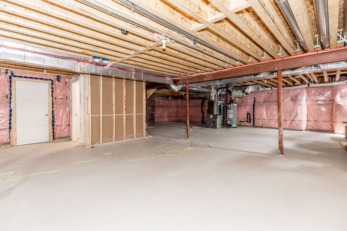 Before Virtual Staging Basement